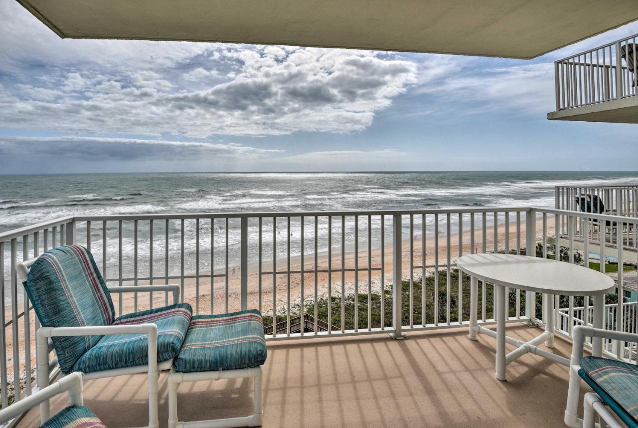 Oceanfront Ormond Beach Condo - Steps To Shore! Bagian luar foto
