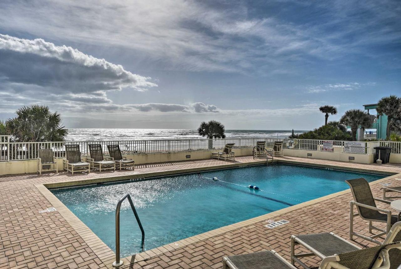 Oceanfront Ormond Beach Condo - Steps To Shore! Bagian luar foto